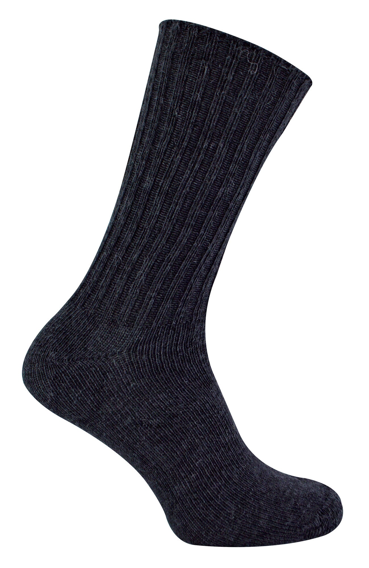 Luxury Mohair Angora Wool Ribbed Socks | Unisex