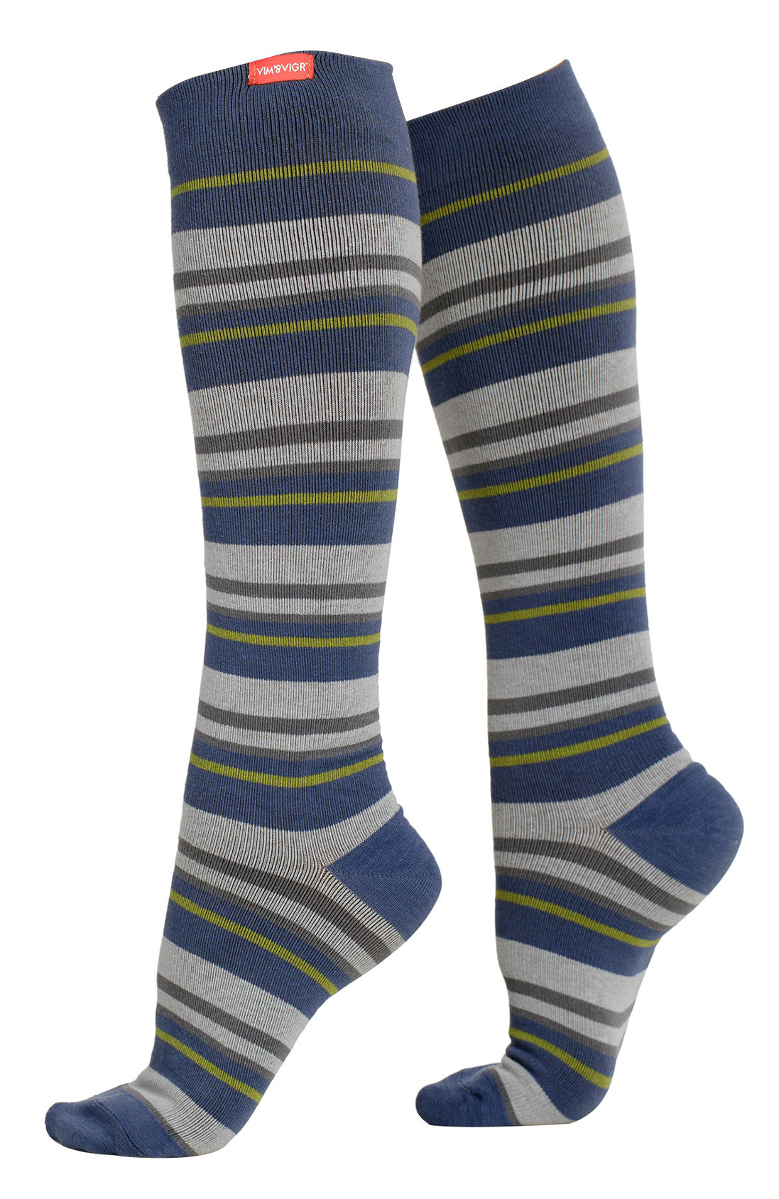 Cotton 15-20 mmhg Graduated Compression Socks