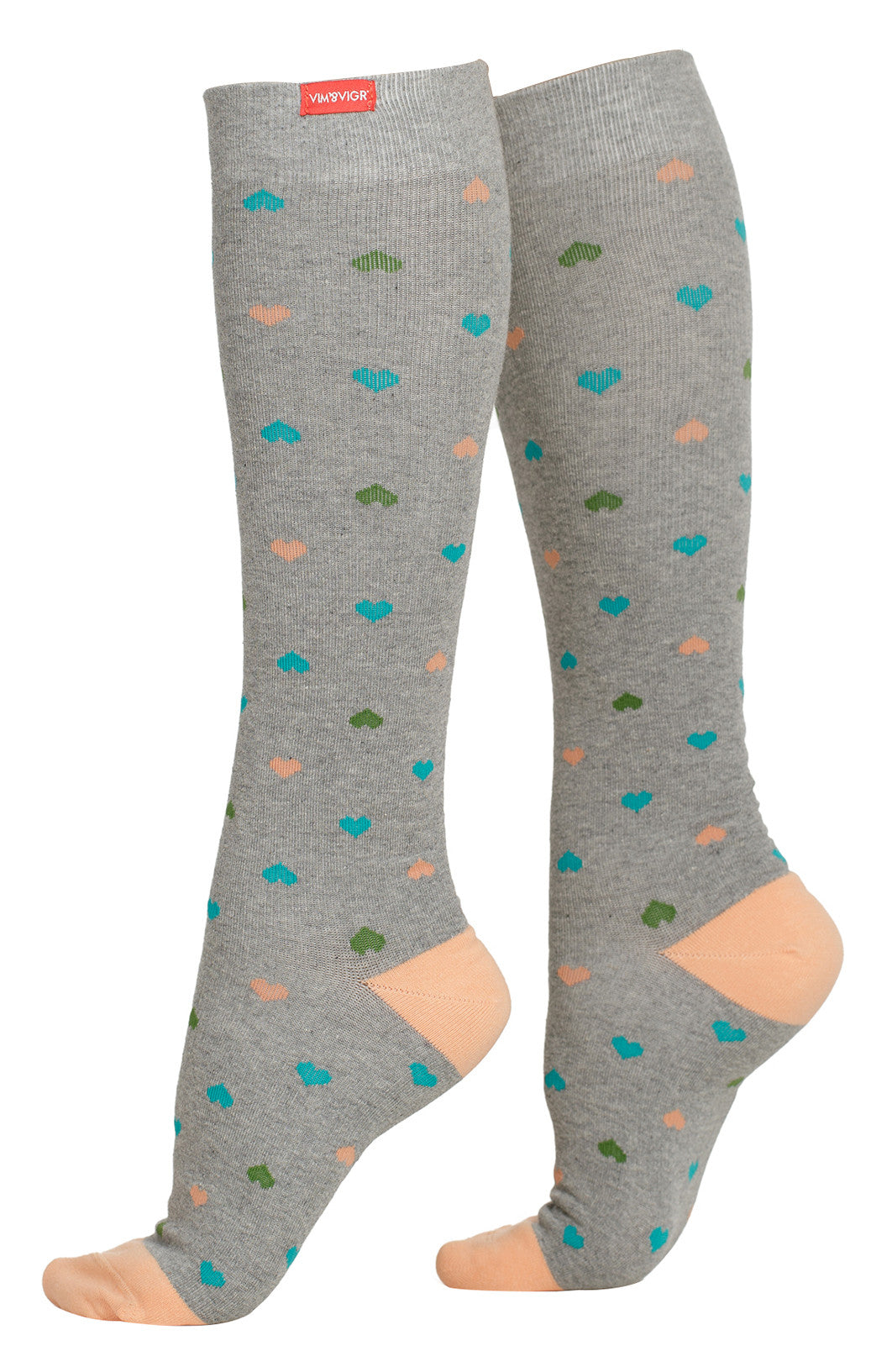 Cotton 15-20 mmhg Graduated Compression Socks