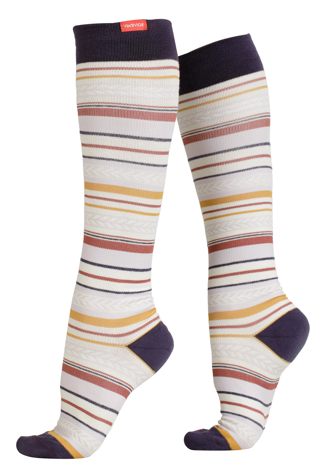 Cotton 15-20 mmhg Graduated Compression Socks