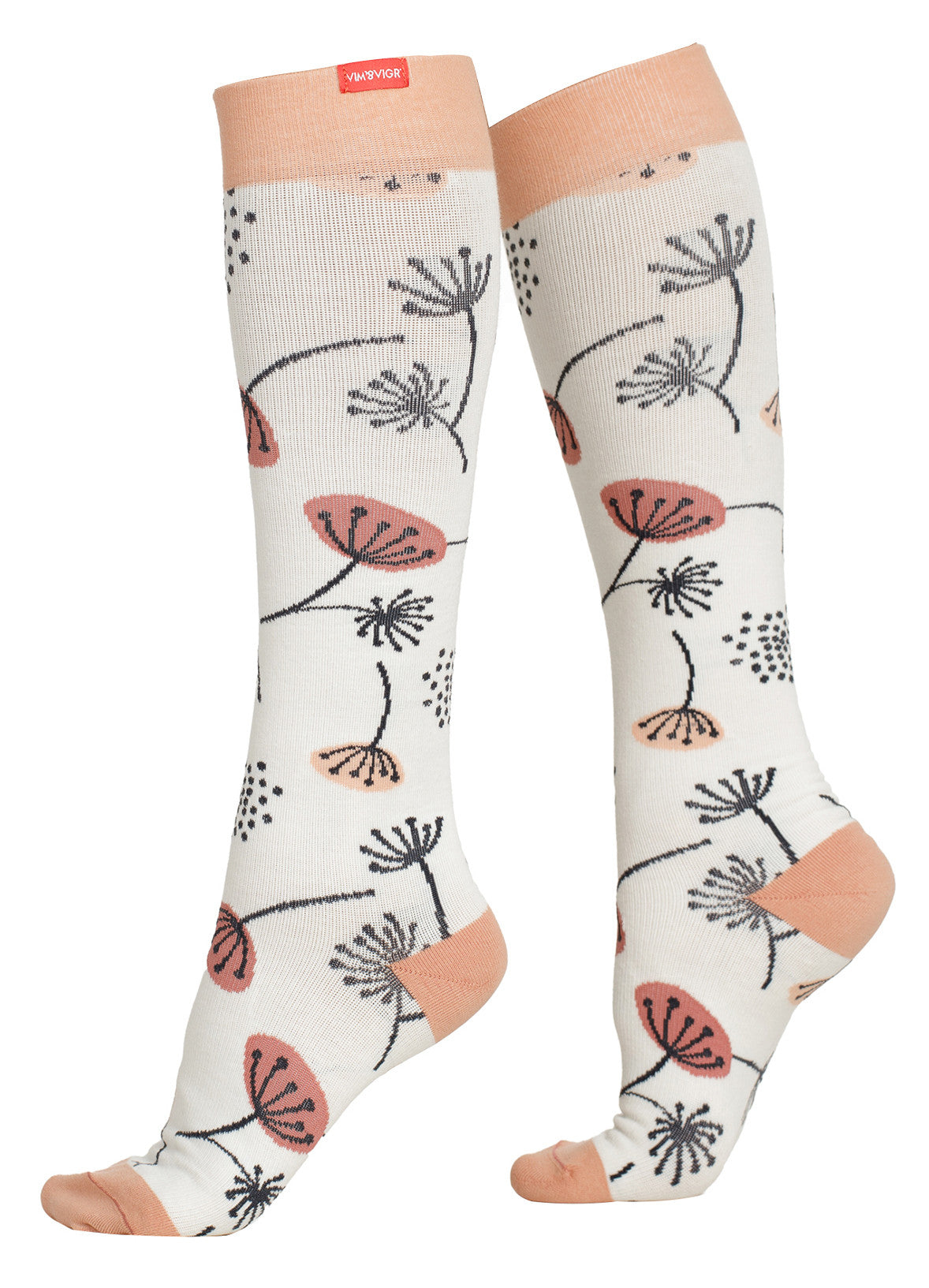 Cotton 15-20 mmhg Graduated Compression Socks