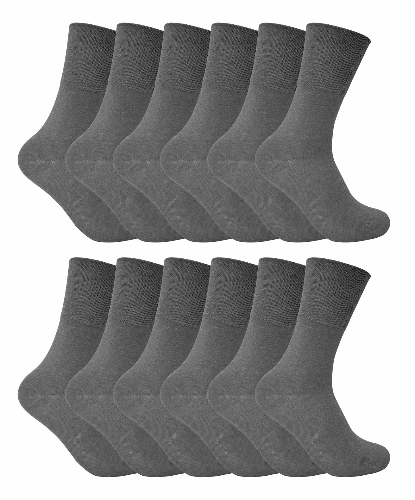 12 Pack Ladies Non Elastic Thermal Diabetic Socks