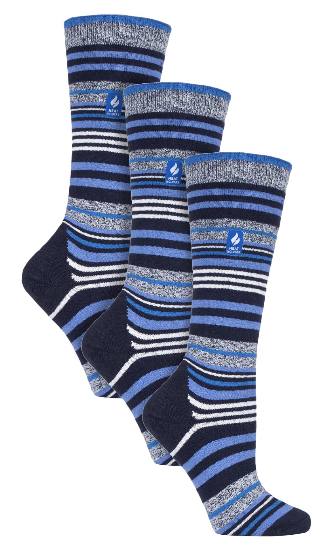 3 Pair Ultra Lite Ladies Ski Socks