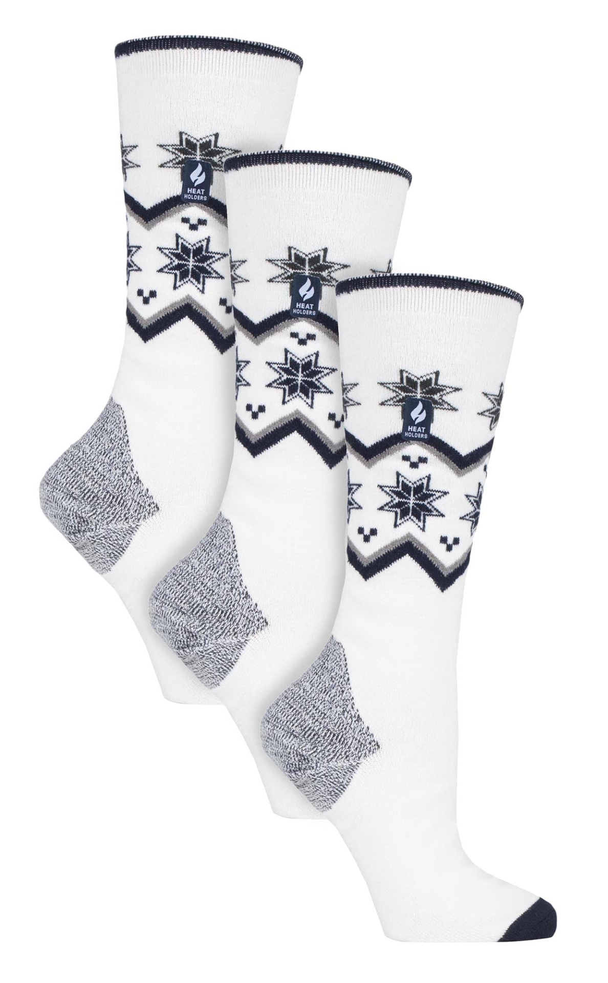 3 Pair Ultra Lite Ladies Ski Socks