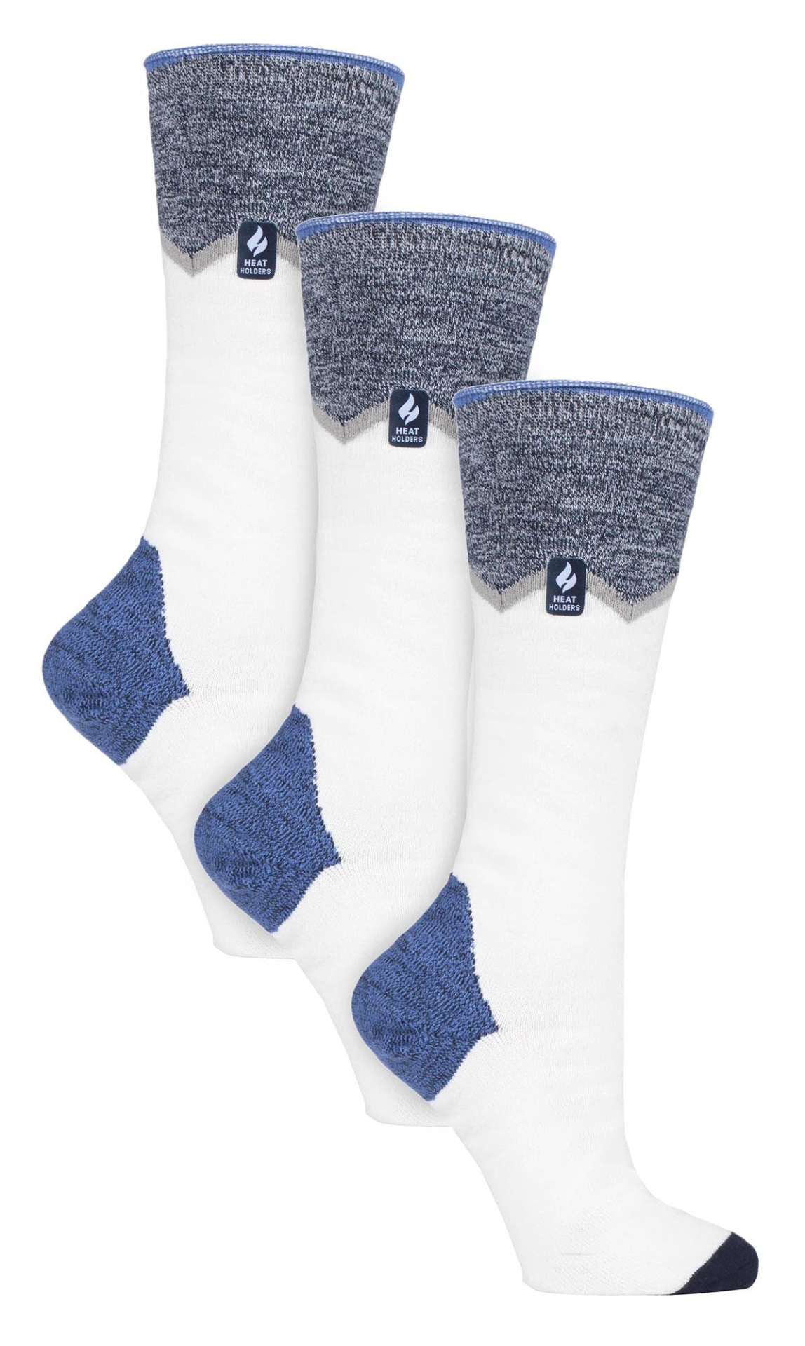 3 Pair Ultra Lite Ladies Ski Socks