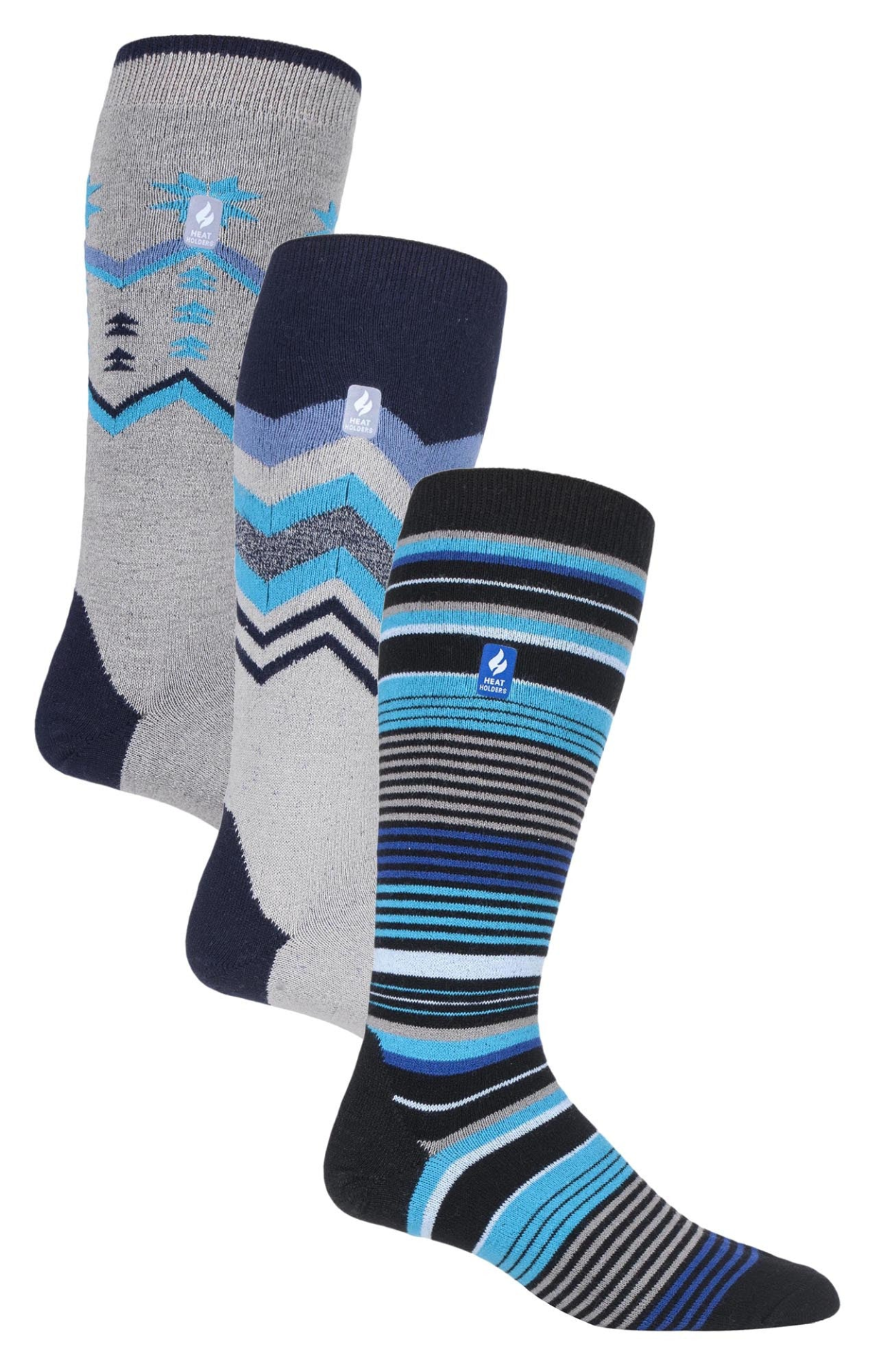 3 Pairs Ultra Lite Mens Ski Socks