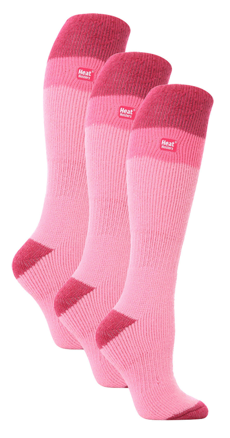 3 Pack Ladies Knee High Ski Socks