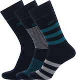 Mens 3 Pack Cotton Socks By Ronaldo