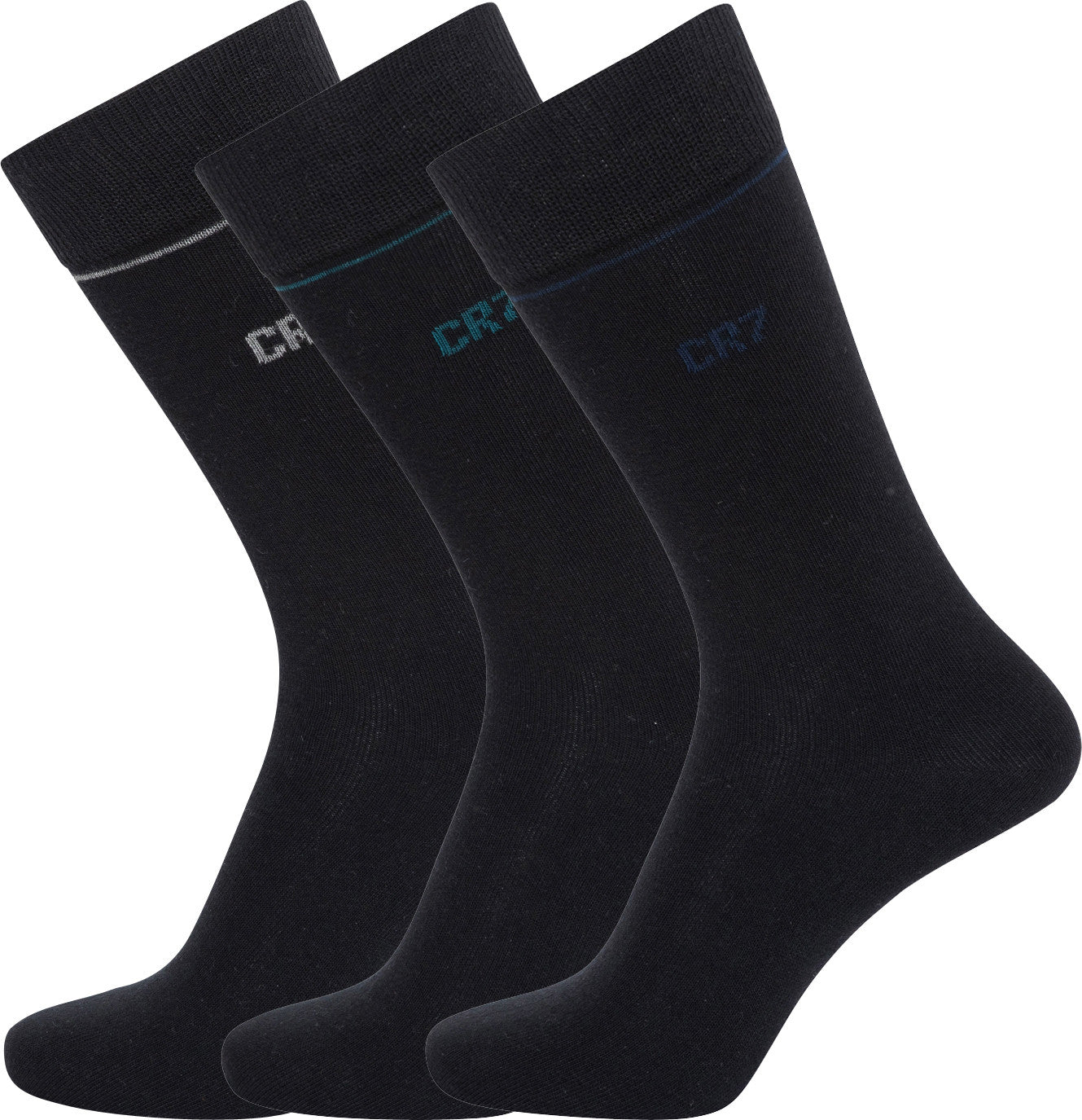 Mens 3 Pack Cotton Socks By Ronaldo