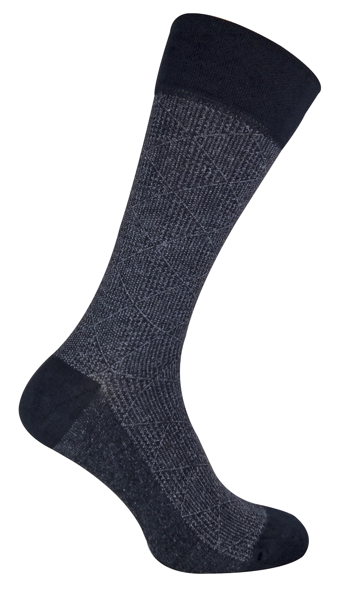 Mens Patterned Bamboo Dress Socks