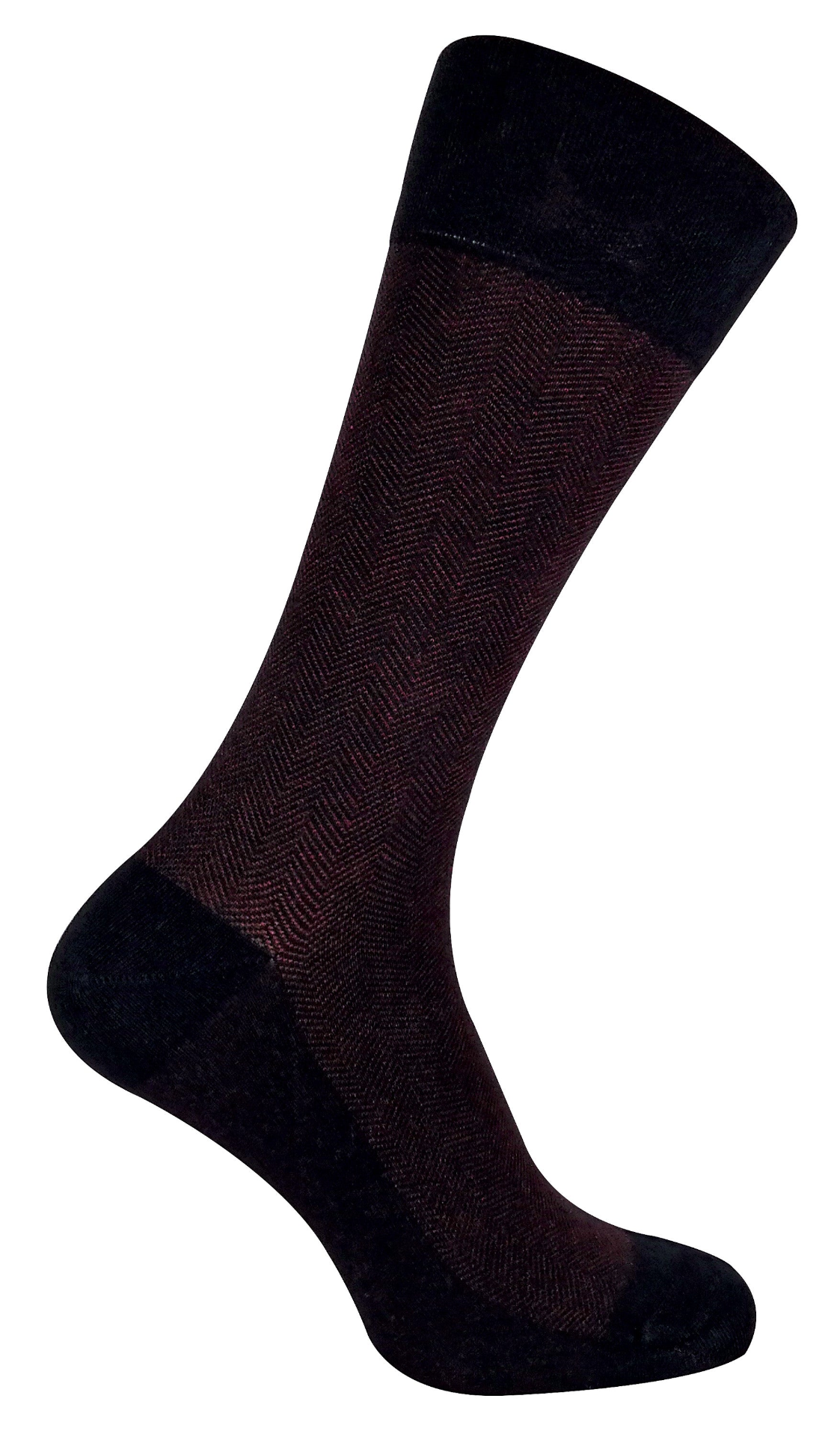 Mens Patterned Bamboo Dress Socks