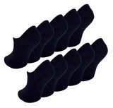 10 Pairs Kids Breathable Invisible Socks