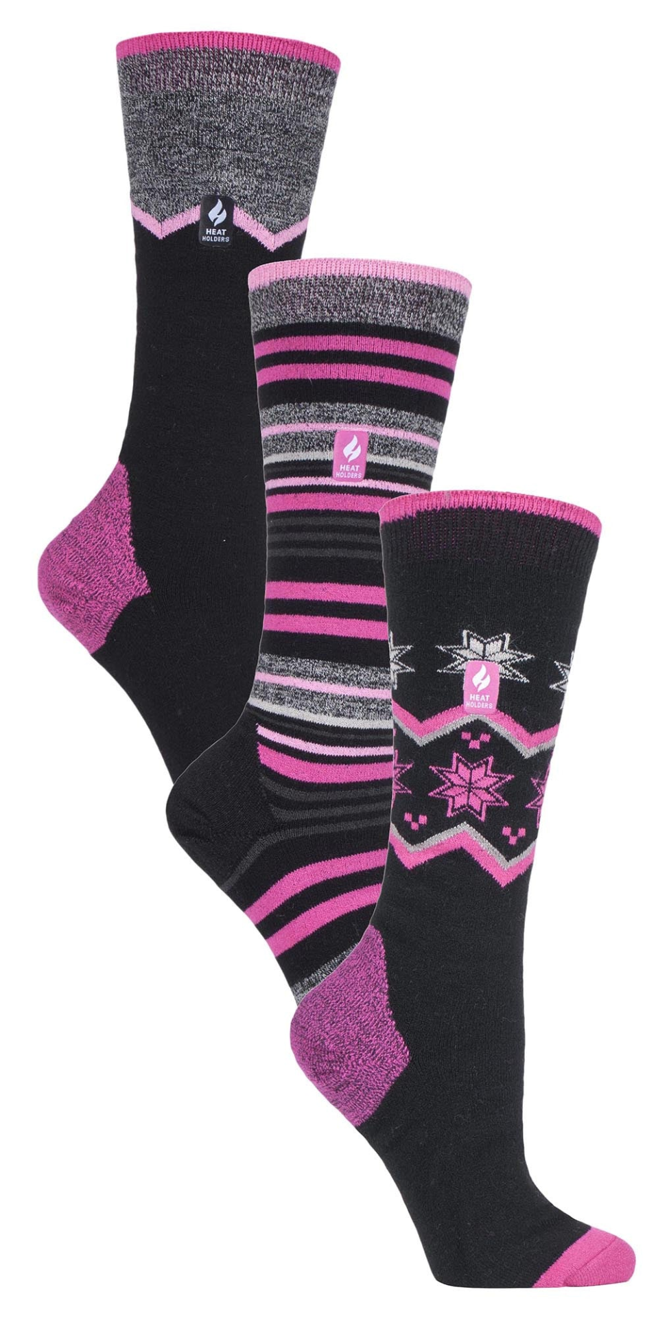 3 Pairs Ultra Lite Womens Ski Socks