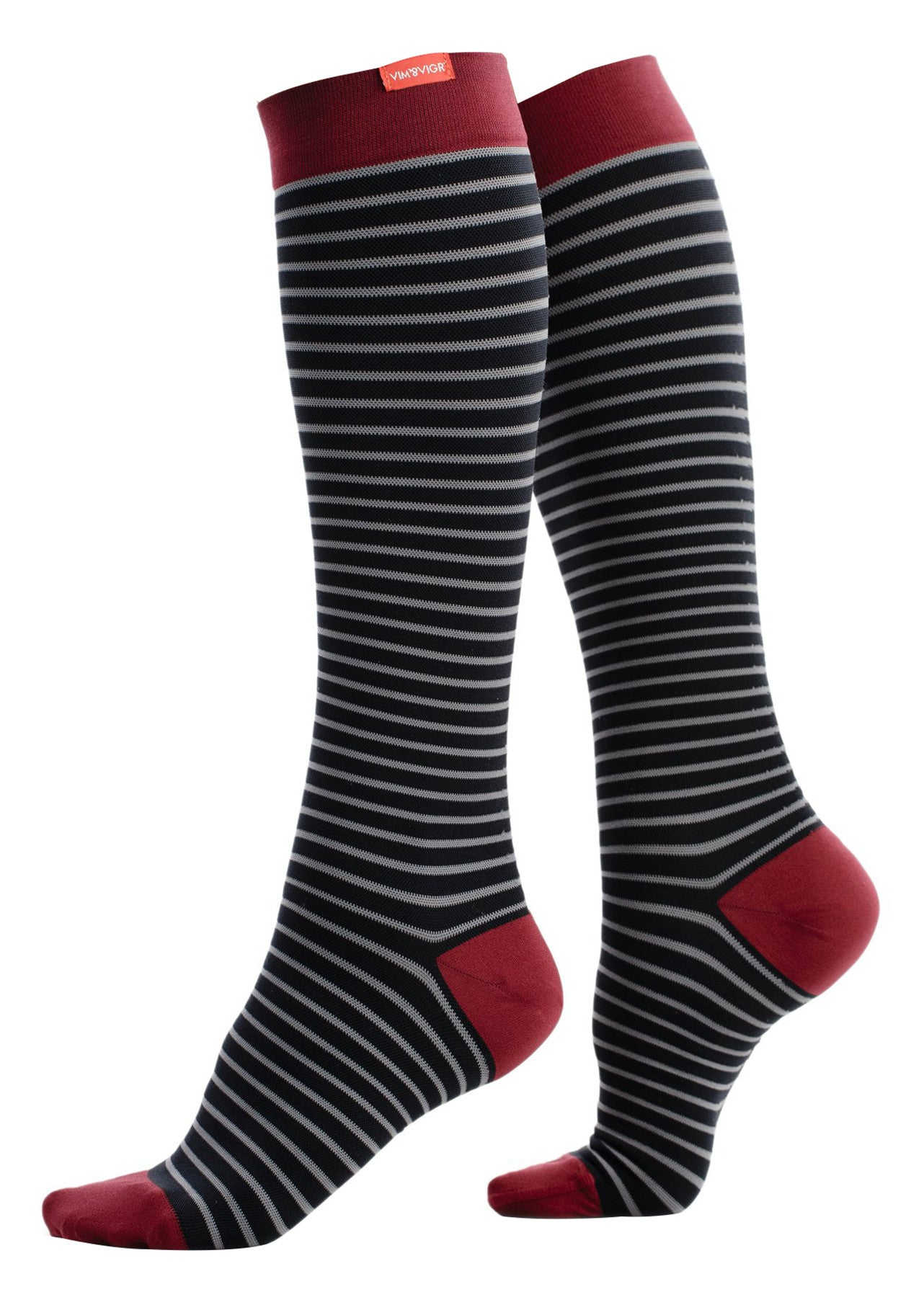 Wide Nylon 30-40 mmhg Graduated Compression Socks