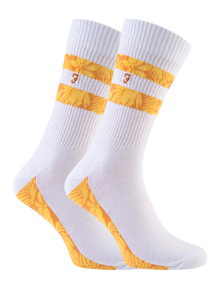 2 Pack Mens Cotton Ribbed Sports Socks