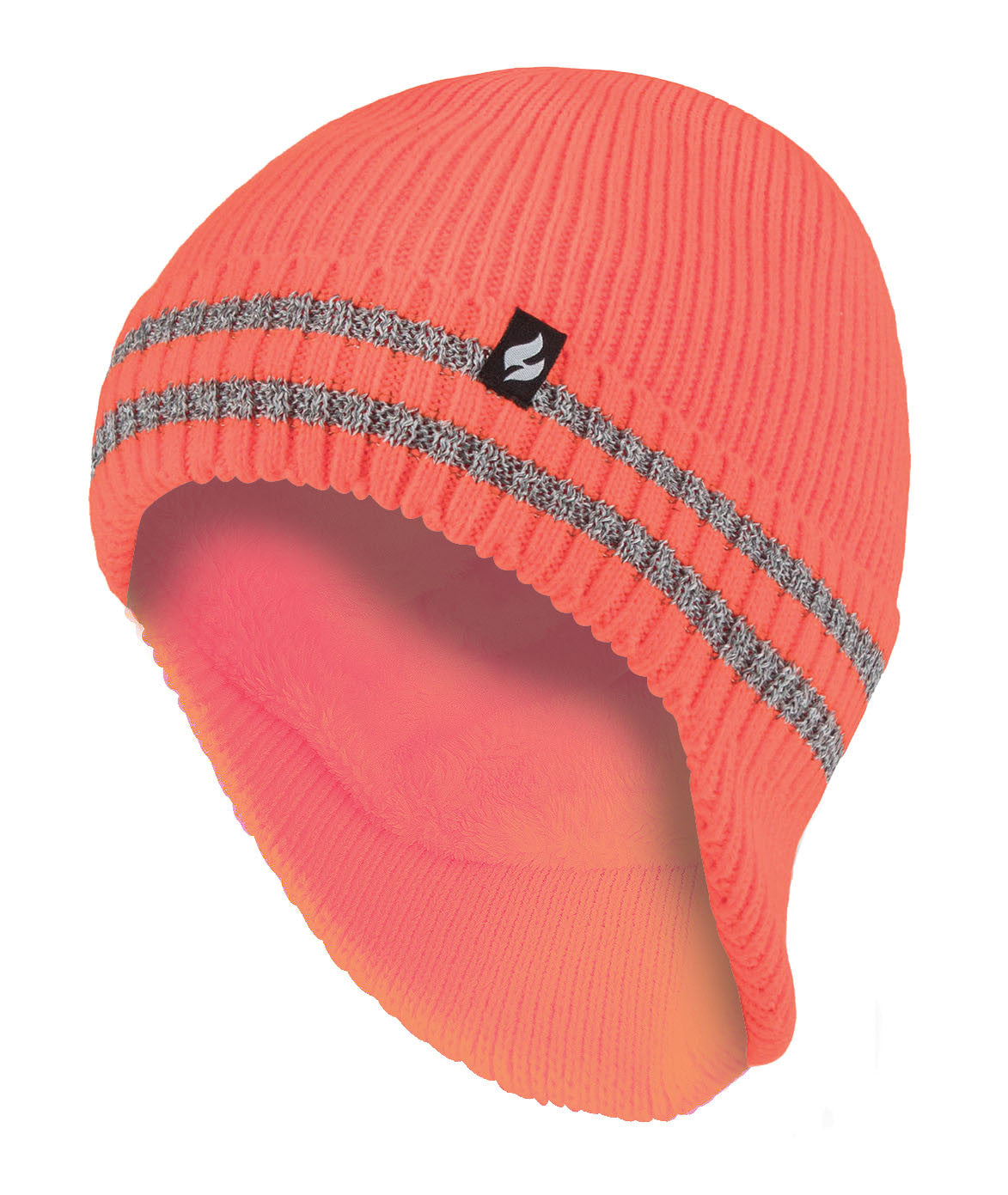 Drop Neck Hat with Reflective Stripe