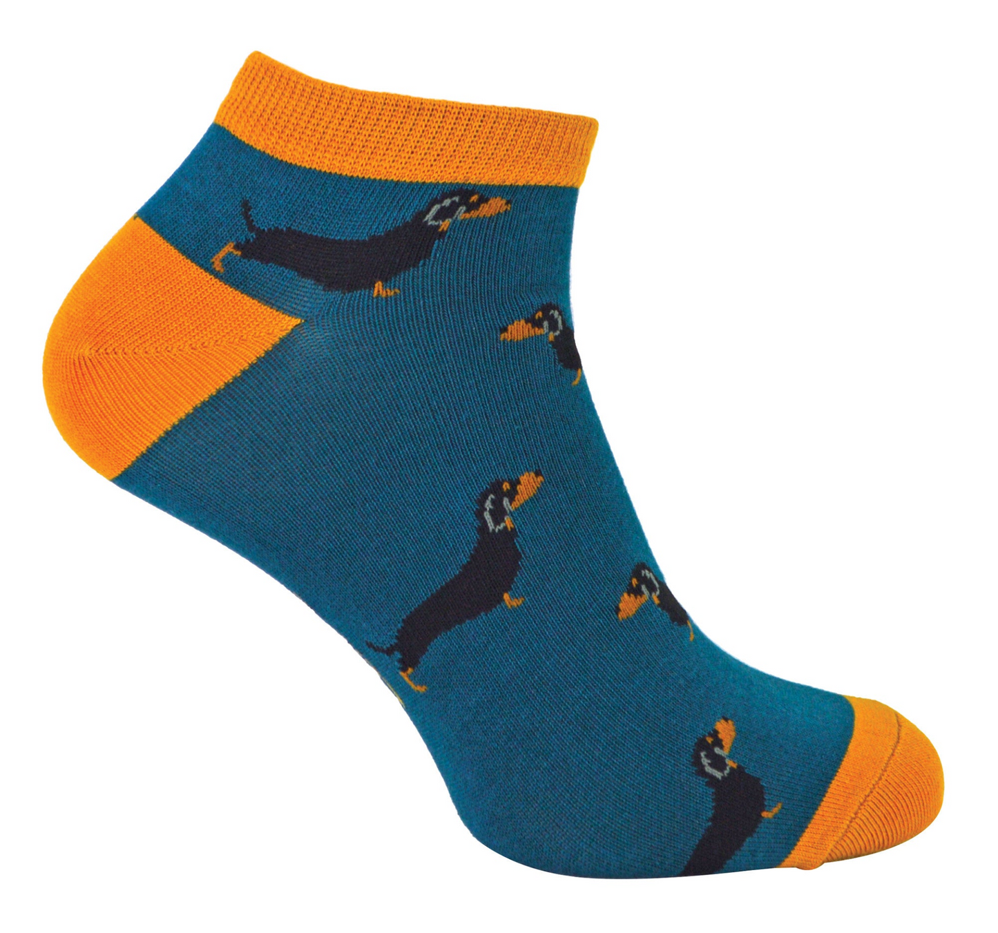 Mens Bamboo Animal Trainer Socks