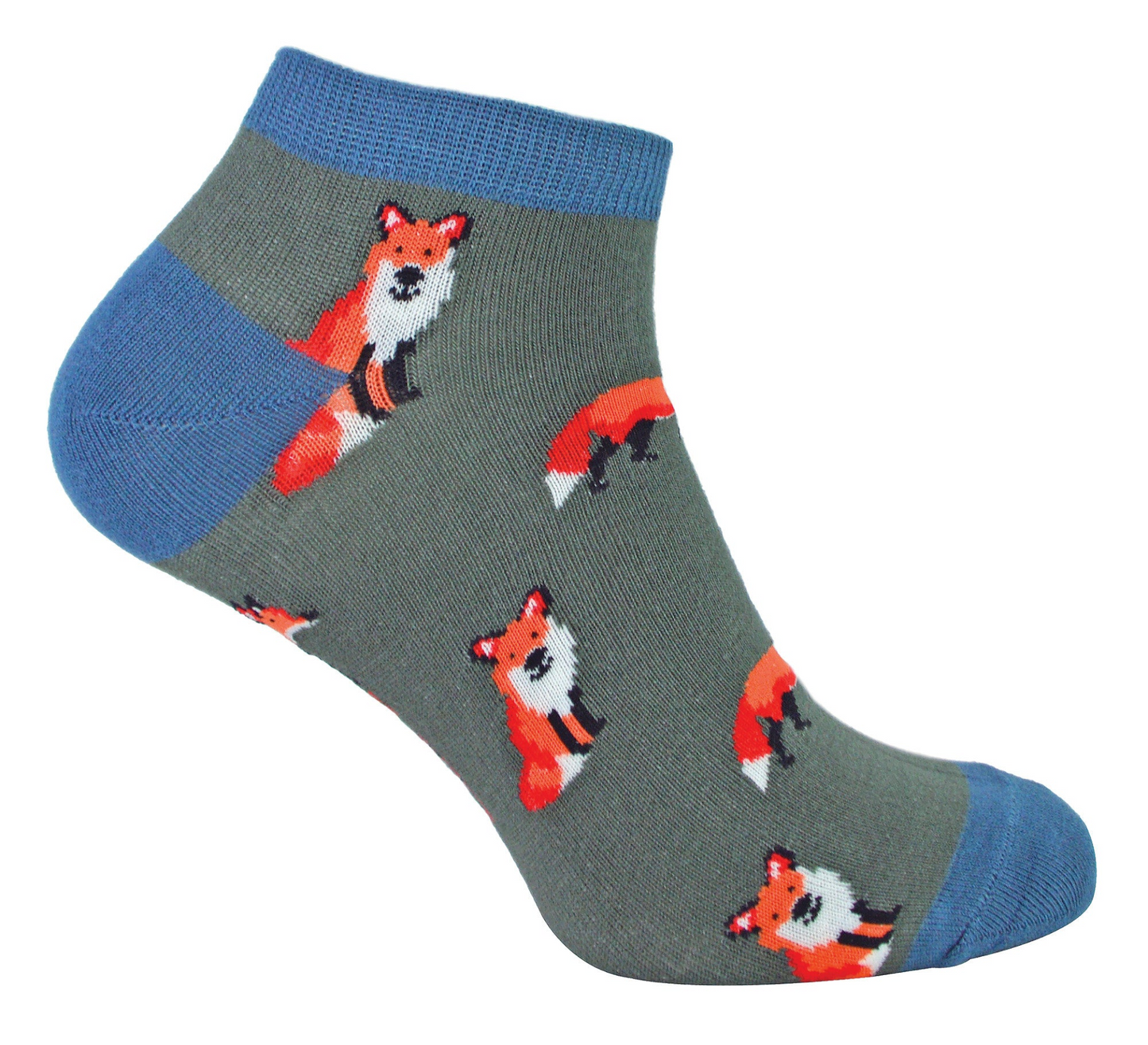 Mens Bamboo Animal Trainer Socks