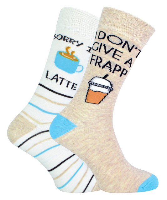 Novelty Coffee Socks in a Box