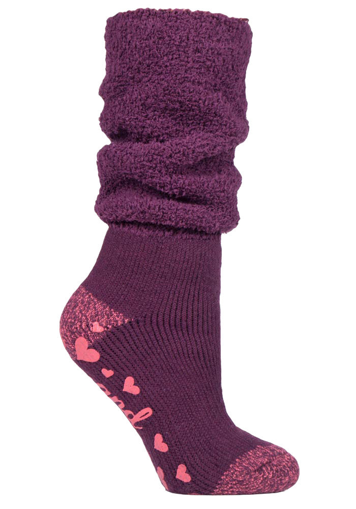 Ladies Non Slip Thermal Bed Socks