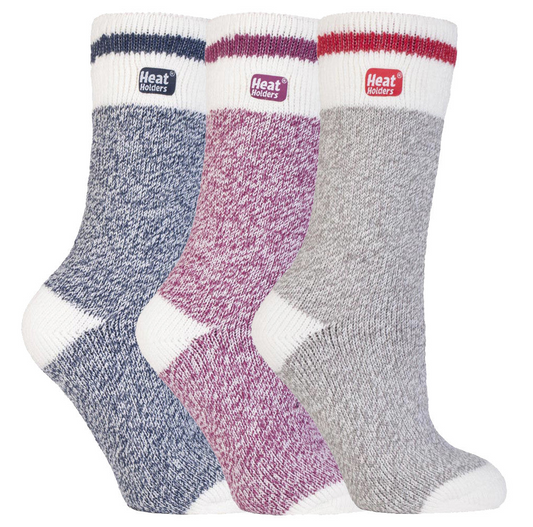 3 Pairs Ladies Winter Thermal Socks