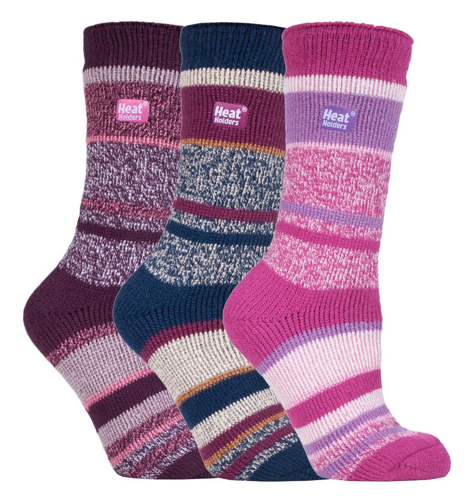 3 Pairs Ladies Winter Thermal Socks