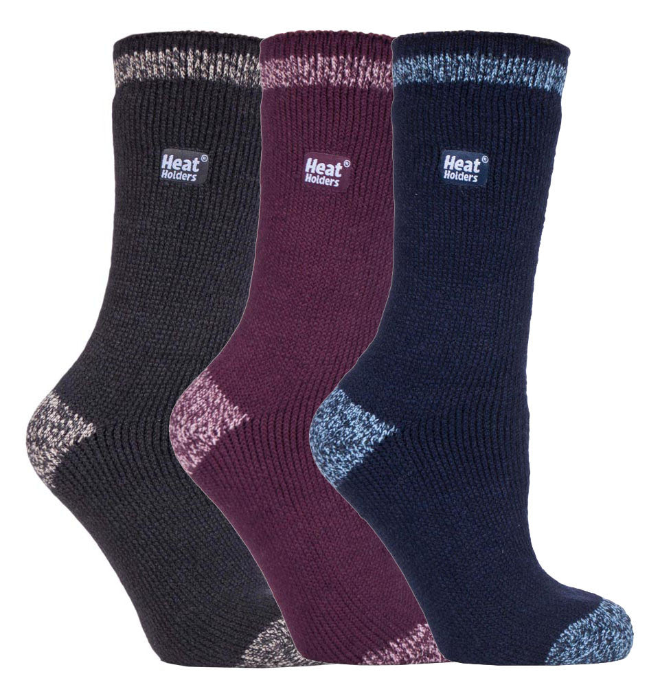 3 Pairs Ladies Winter Thermal Socks