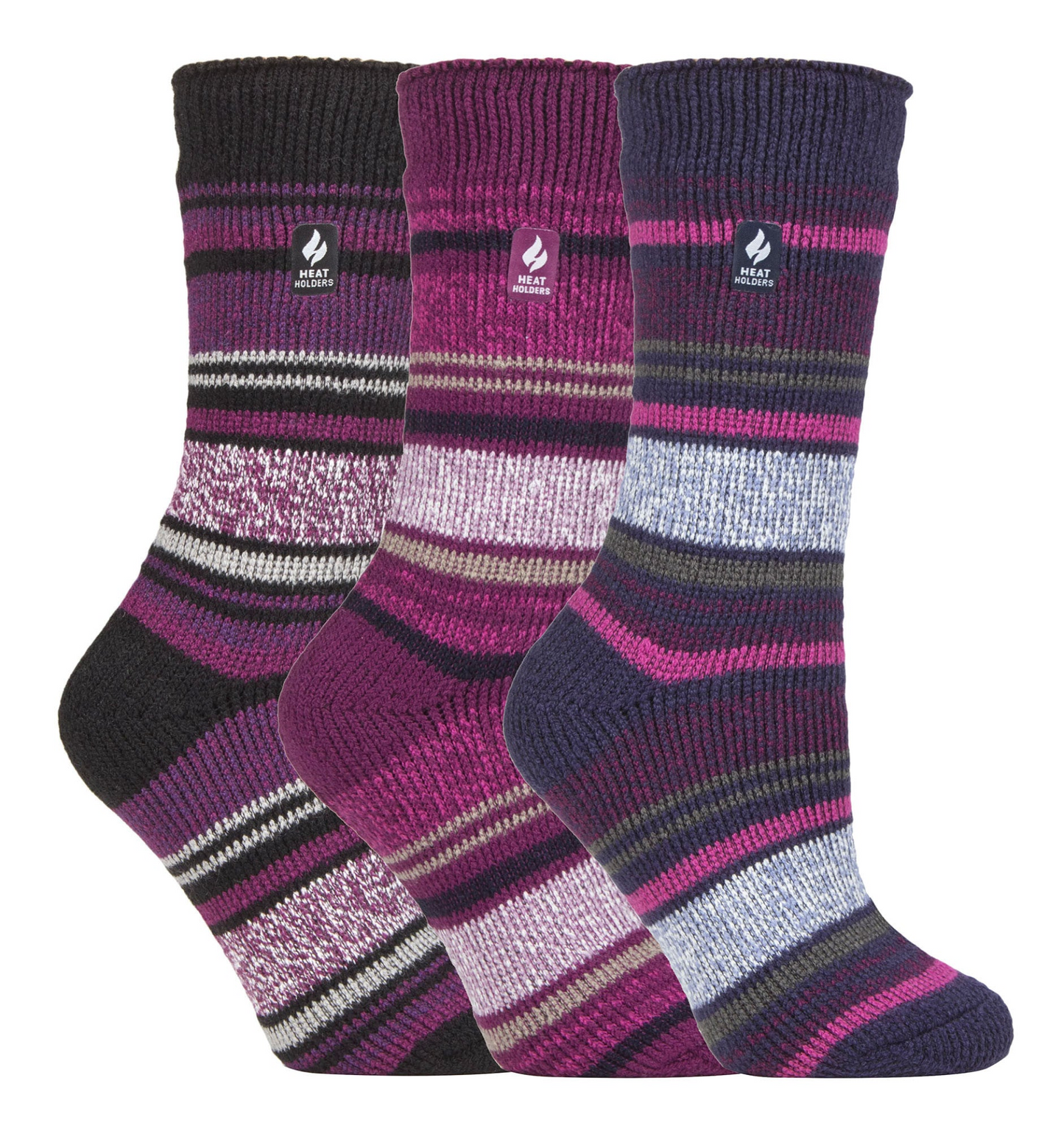 3 Pairs Ladies Winter Thermal Socks