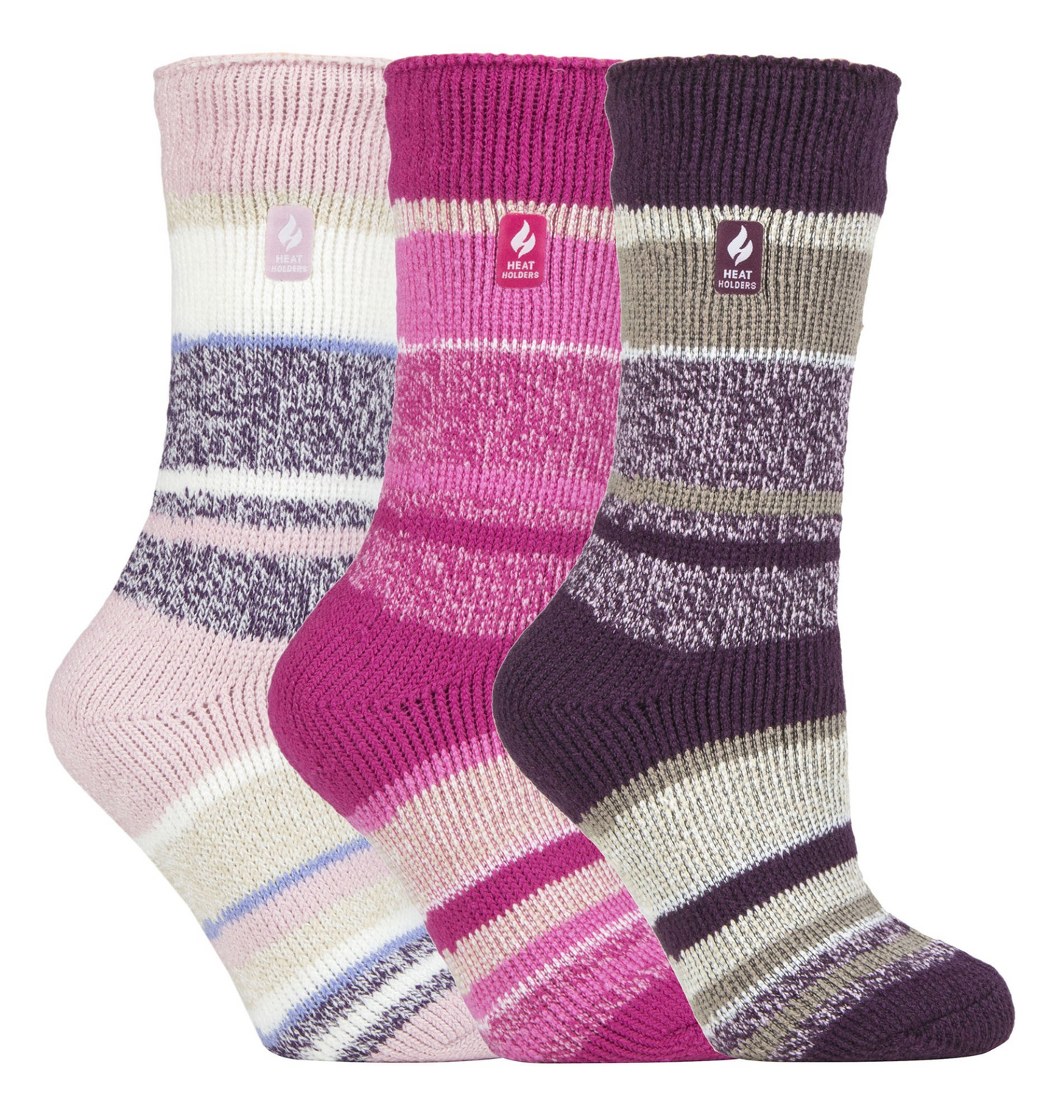 3 Pairs Ladies Winter Thermal Socks