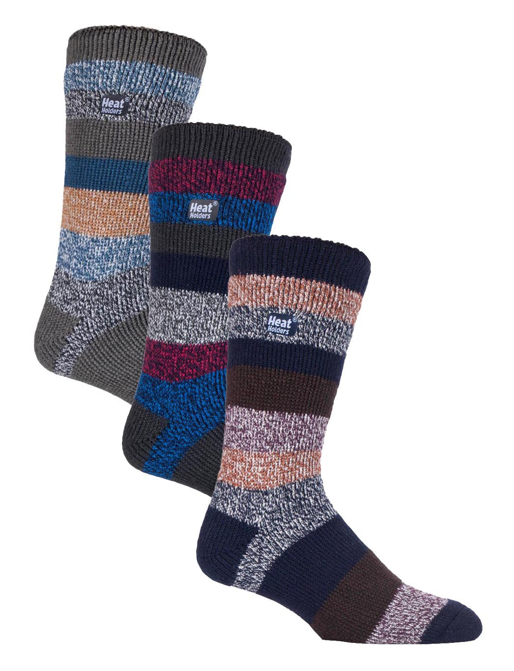 3 Pairs Mens Thermal Socks for Winter