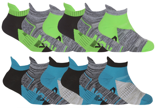 12 Pairs Kids Trainer Liner Breathable Socks