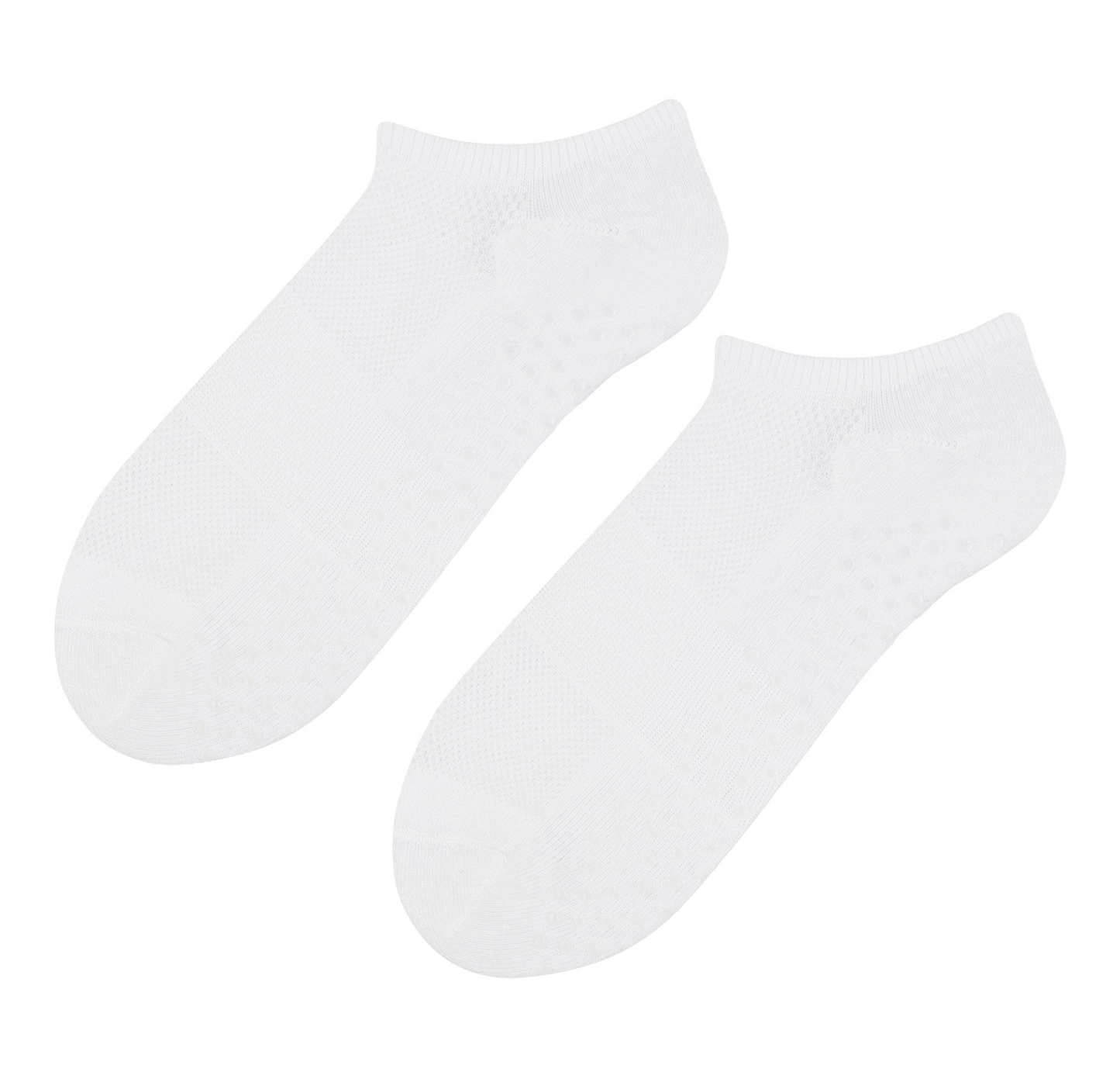 Mens Low Cut Cotton Socks with Non Slip Grips