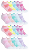 10 Pairs Girls Low Cut Socks | Kids Trainer Socks