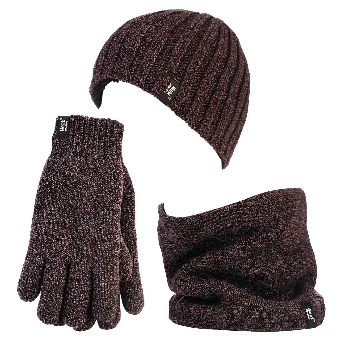 Mens Hat, Neck Warmer Gloves set