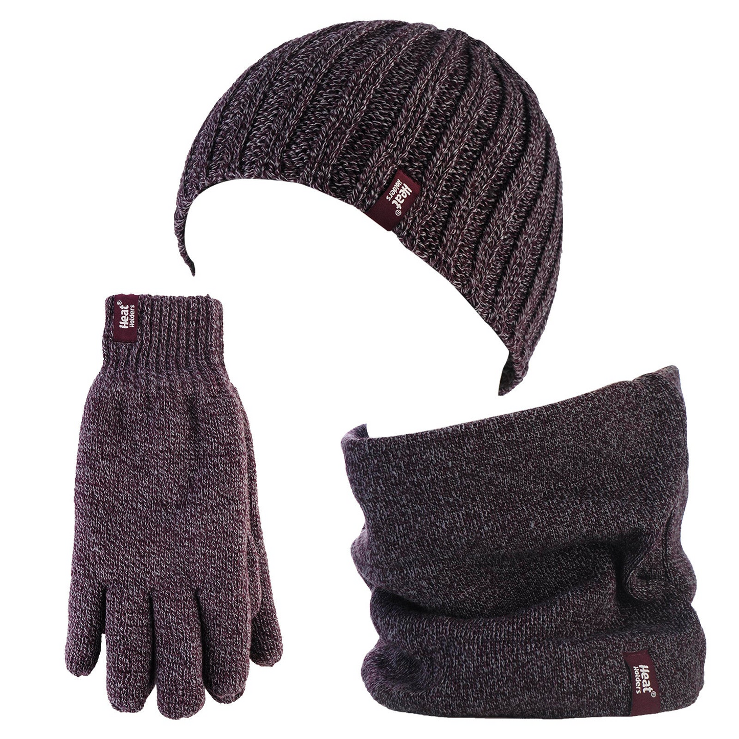 Mens Hat, Neck Warmer Gloves set