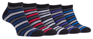 5 Pairs Mens Breathable Bamboo Low Cut Socks