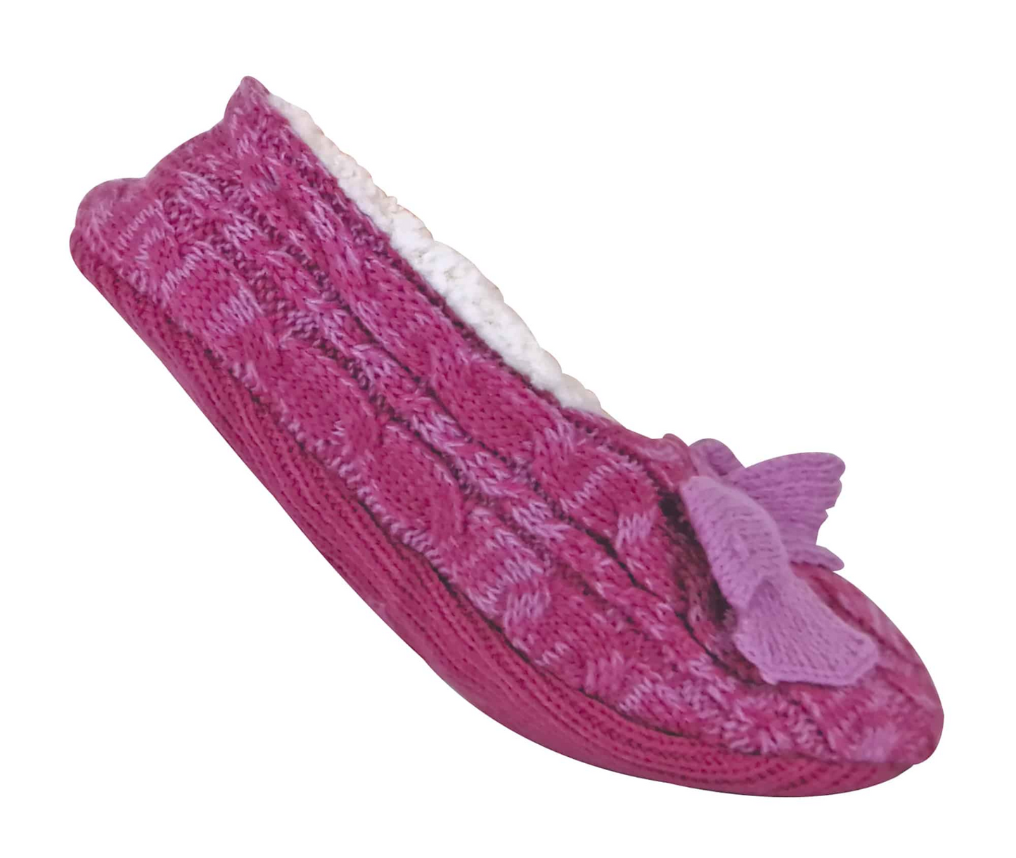 Ladies Warm Fleece Lined Low Cut Slipper Socks