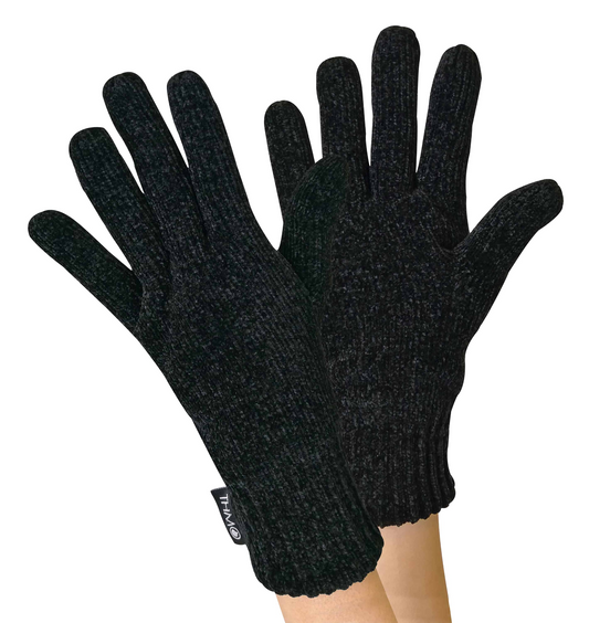 Ladies 3M Thermal Chenille Winter Gloves