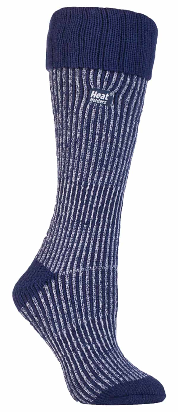 Ladies Fleece Lined Knee High Thermal Boot Socks