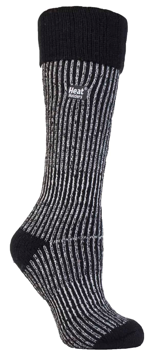 Ladies Fleece Lined Knee High Thermal Boot Socks