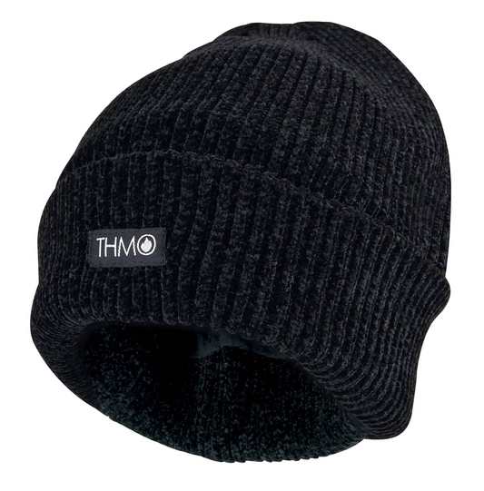 Ladies 3M Thermal Chenille Winter Beanie Hat