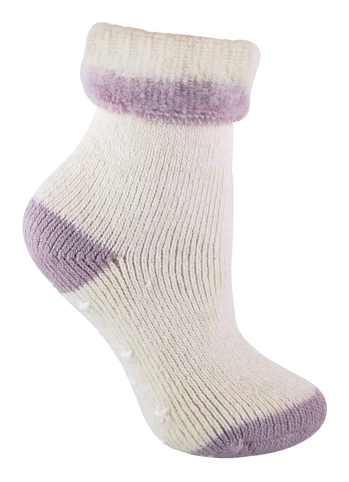 Ladies Alpaca Wool Blend Slipper Socks