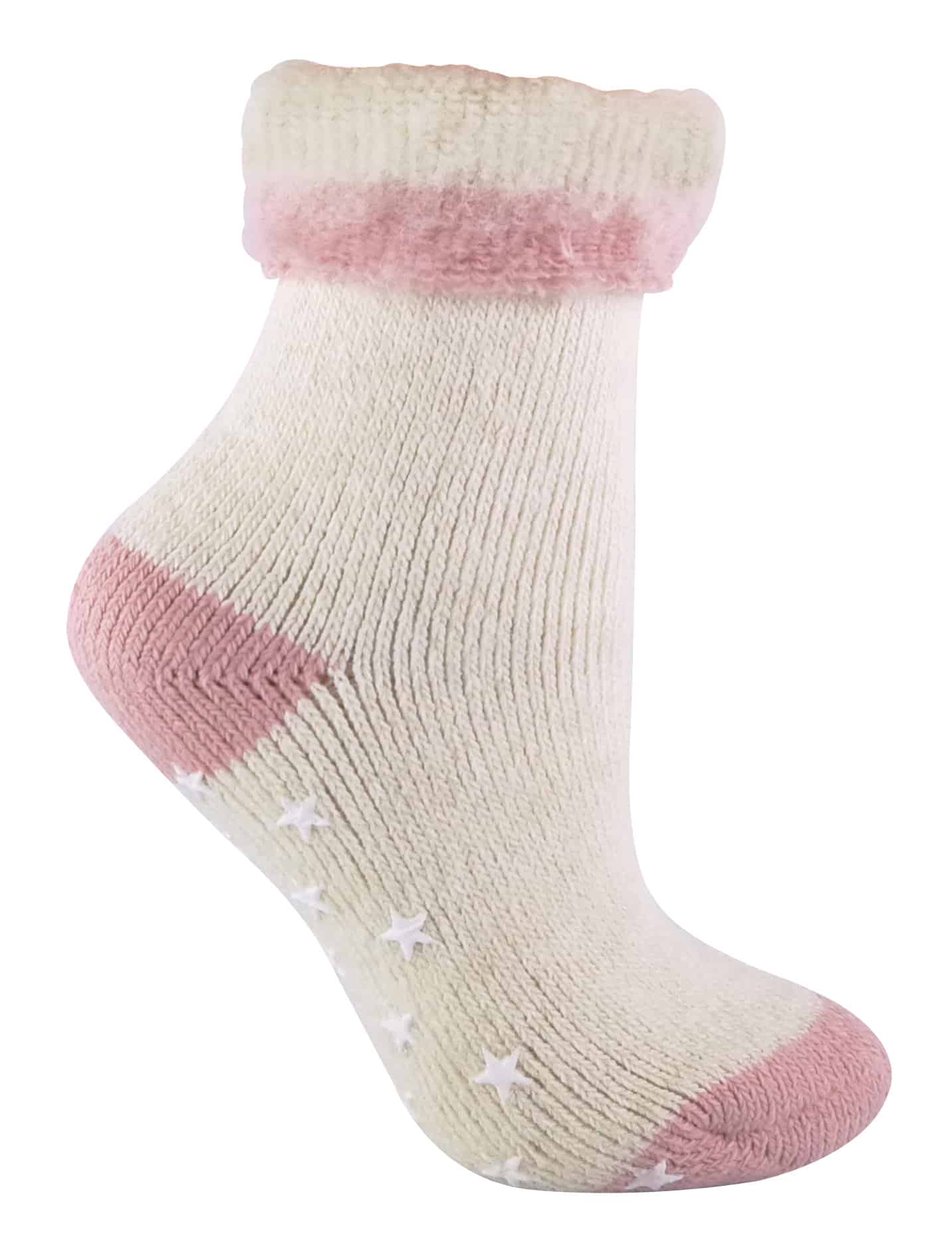 Ladies Alpaca Wool Blend Slipper Socks