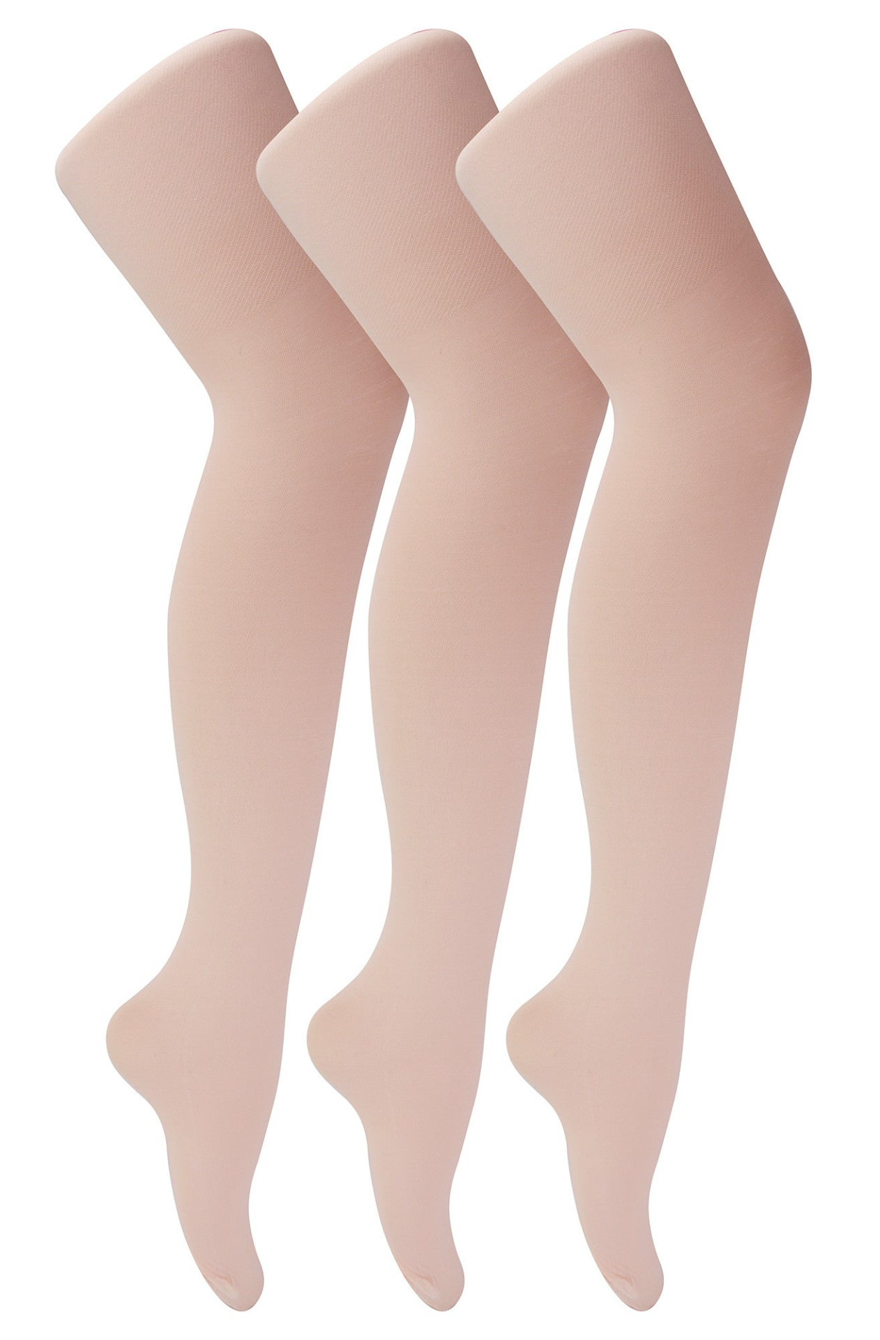 3 Pack Girls 70 Denier Ballet Tights