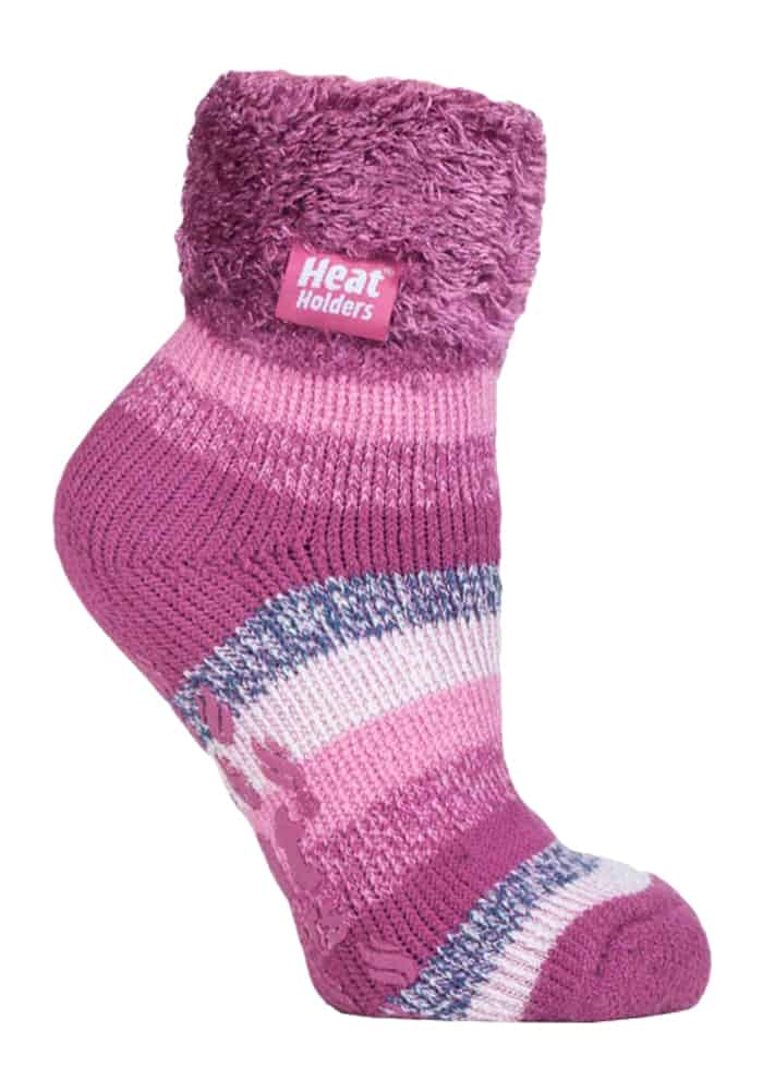 Ladies Thermal Low Cut Ankle Slipper Bed Socks