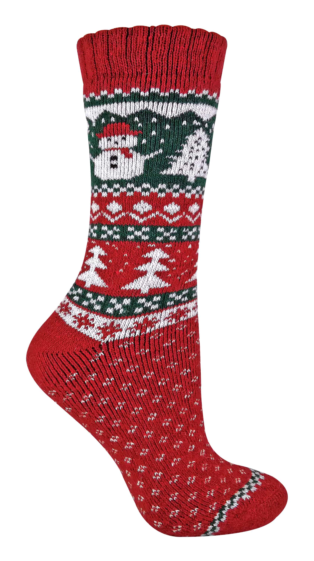 Ladies Novelty Patterned Wool Christmas Socks