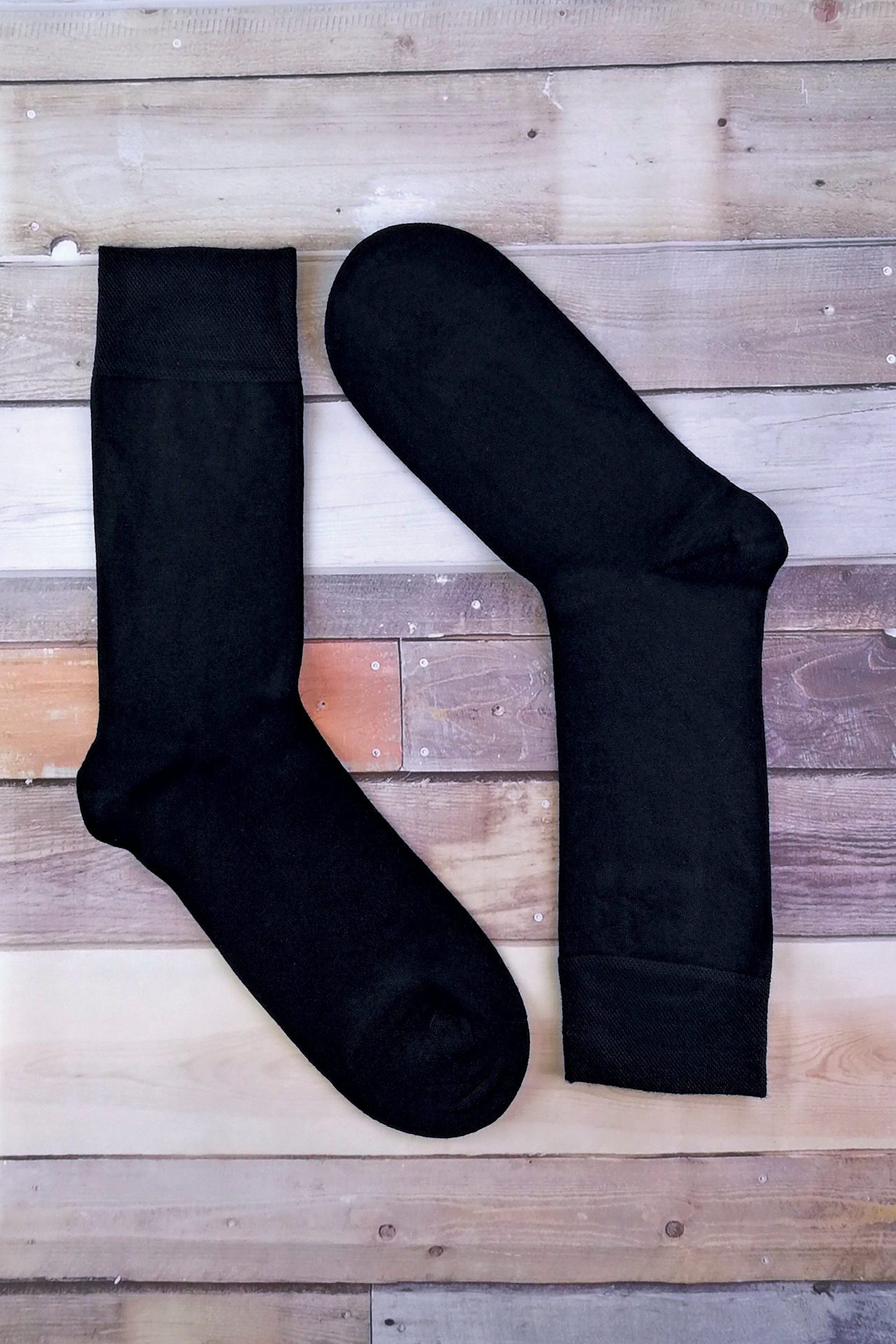 4 Pairs Mens Soft Breathable Bamboo Crew Socks