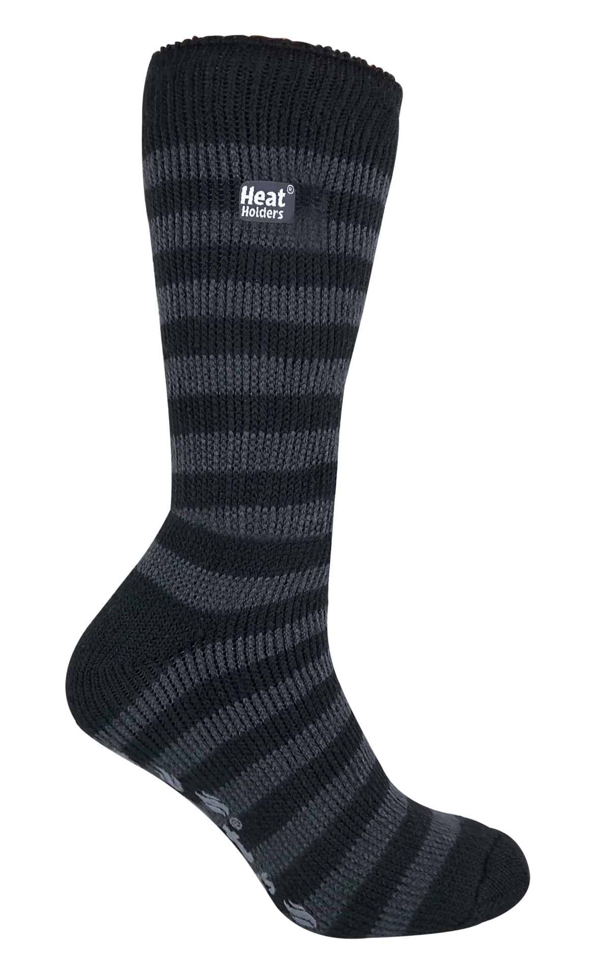 Mens  Fleece Lined Thermal Slipper Socks