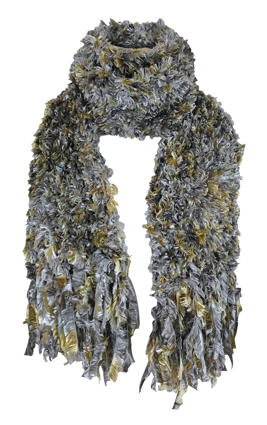 Ladies Luxury Soft Feather Scarf