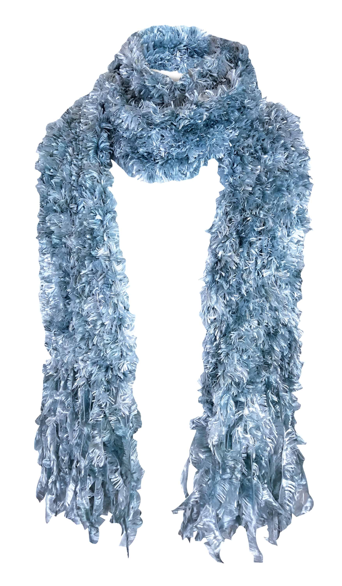 Ladies Luxury Soft Feather Scarf